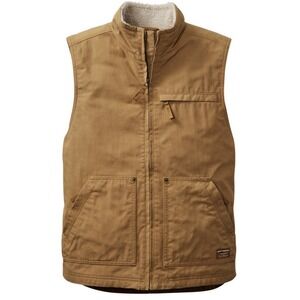 Primaloft Mens Tall Bean's Insulated Utility Vest Marsh Brown NWT 3XL XXXLT L.L.